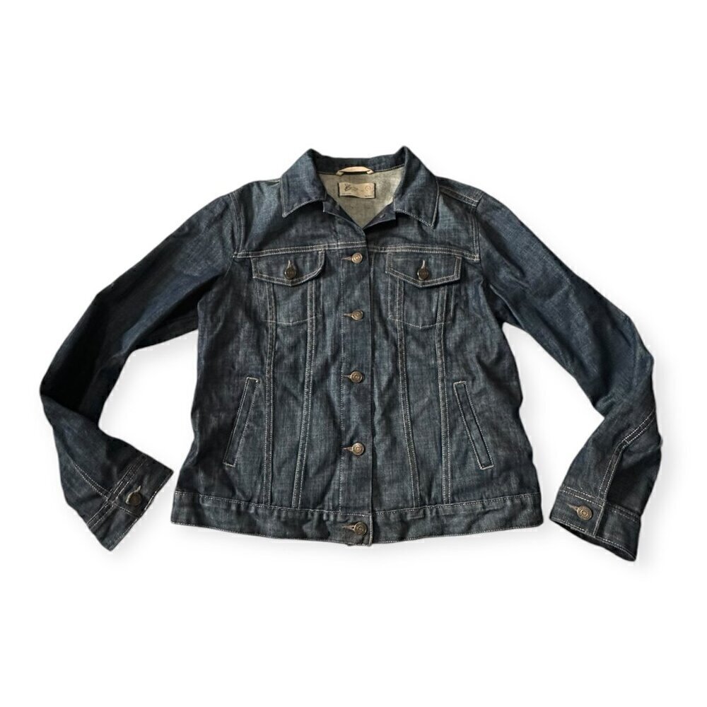 GAP Limited Edition Blue Denim Jean Jacket, Size L - Picture 5 of 12